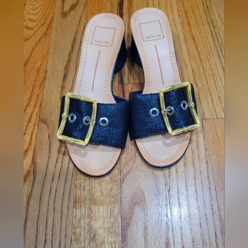 Dolce vita Lucy black sandals